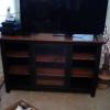 Amish made tv entertainment stand offer Home and Furnitures