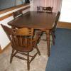 solid maple dining set