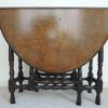 Console Table Drop Leaf Spindle Legs Oak Foyer or Dining Table $650 Value