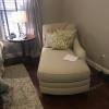 Ethan Allen Tan chaise offer Home and Furnitures