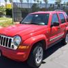 2005 Red Jeep Liberty Limited 4x4