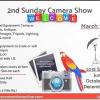 2nd Sunday Camera Show (Buy-Sell-Trade) June 11, 2017