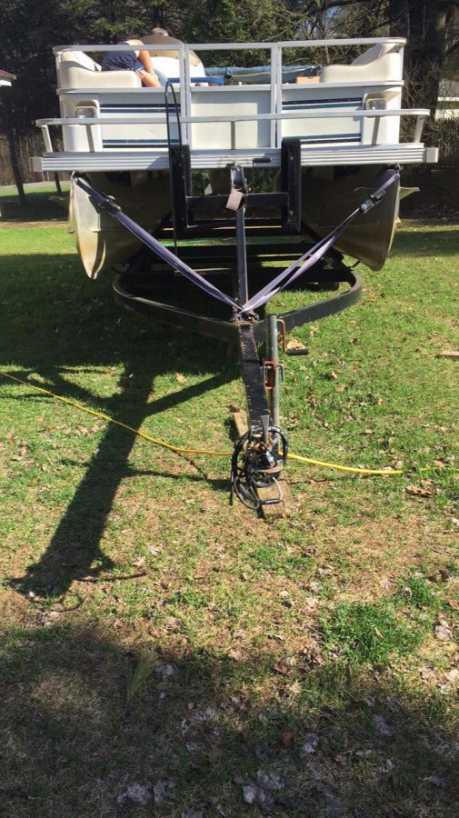 1999 22FT Crest 2 Pontoon Boat Albany Classifieds 13452 Saint