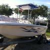 17 ft  Proline boat  with center consol  and  t top