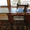 Antique White Treadle Sewing Machine offer Home and Furnitures