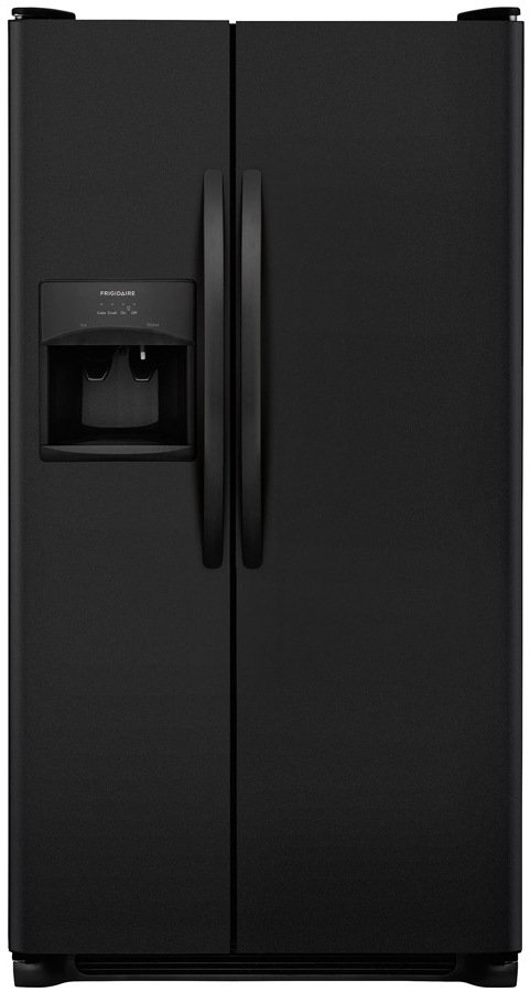 frigidaire black stainless steel refrigerator