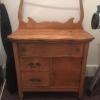 Antique Wooden Credenza 