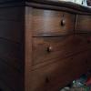 Oak serpentine dresser offer Home and Furnitures