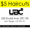$5 Haircuts Urban Barber College  offer Health and Beauty