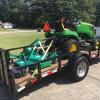 2015 John Deere Tractor and implements offer Lawn and Garden