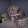 Couch, Love Seat, Rocking Chair with Ottoman