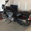 883 Black Harley Davidson 2015 low miles offer Motorcycle
