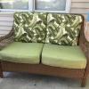 Indoor/outdoor Rattan Love Seat offer Home and Furnitures