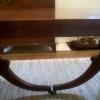 Antique 1920's dining room table and seven chairs