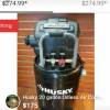 HUSKY 20 Gallon Oil-less Air Compressor  1.5 H.P.