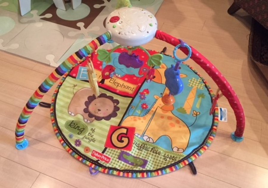 fisher price splash mat