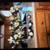 Real touch silk Bridal Bouquets, Lantern centerpieces 