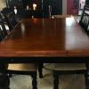 Dining Room Table with Leaf and 6 chairs  offer Home and Furnitures