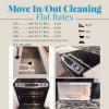 Move In/ Out Cleaning Flat Rates
