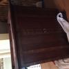 Dark Wood TV Cabinet with dresser drawers offer Home and Furnitures