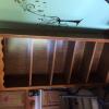 book shelf, beautiful solid oak