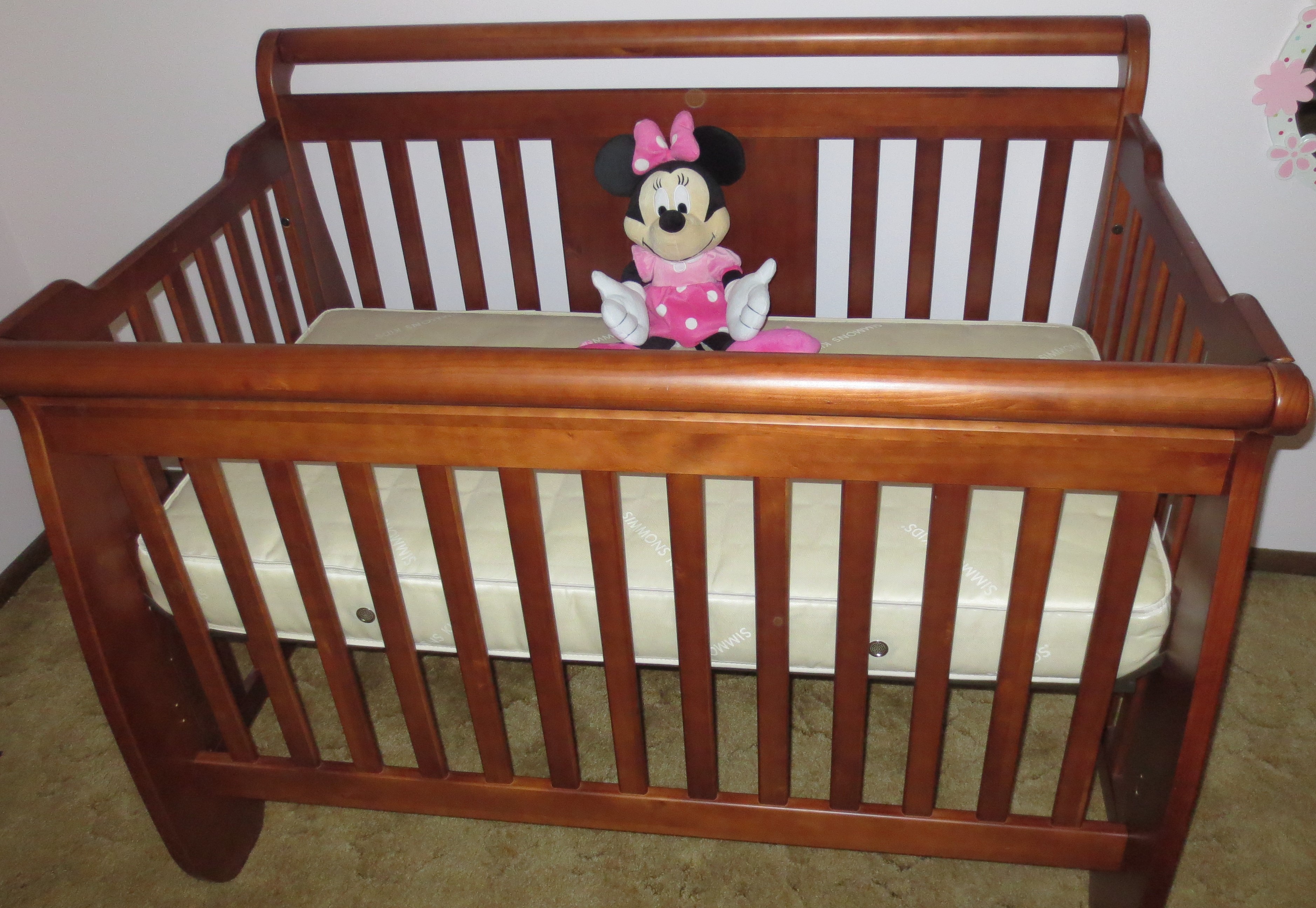 baby crib with mattress set