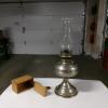 Antique Kerosene Lamp & Antique Butter Mold