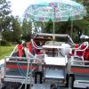 24ft party barge pontoon boat offer Boat
