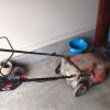 Elliptical excercise machine and electric lawn mower