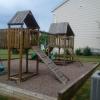 Backyard play structure that needs a little love