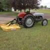 1951 Ferguson Tractor T E 20 With Rear Deck Mower offer Items For Sale