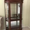 Solid Cherry Curio Cabinet  offer Home and Furnitures