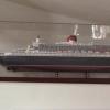 Queen Mary II Model under Plexi