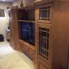 Oak Wall Entertainment Unit for Sale - Lakeside offer Home and Furnitures