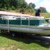 2000 model smoke craft Fisher 20ft tri/toon offer Boat
