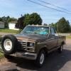 1980 antique Ford truck F150