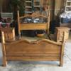 Bedroom Suit (5 piece Rustic- Queen) in excellent condition. Furniture is from Mexico and very well made.   offer Home and Furnitures