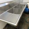 Commercial 3 compartment sink - NEW NEVER USED