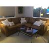 LIKE NEW... LEATHER SECTIONAL 
