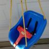 Baby's Blue And Red Plastic Swing offer Kid Stuff