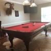 Pool Table with cues, stand & other accessories