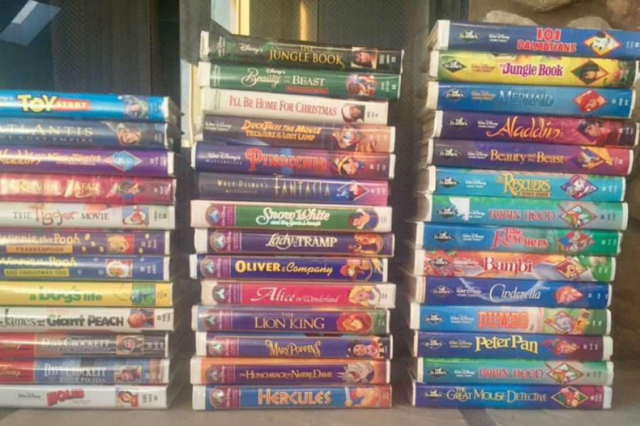 Box of Disney movies VHS | Los Angeles Classifieds 90066 | Items For ...