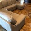 LEATHER SECTIONAL