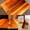 Hand Made Solid Cherry and Walnut End Table  offer Home and Furnitures