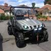 2008 Yamaha Rhino 700 FI 4x4 Special Edition Silver