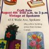 Craft Sale offer Garage and Moving Sale