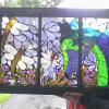 Mosaic stain glass window offer Arts