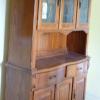 Dining Room, Hutch, Table, 6 Chairs, Wooden Rocker