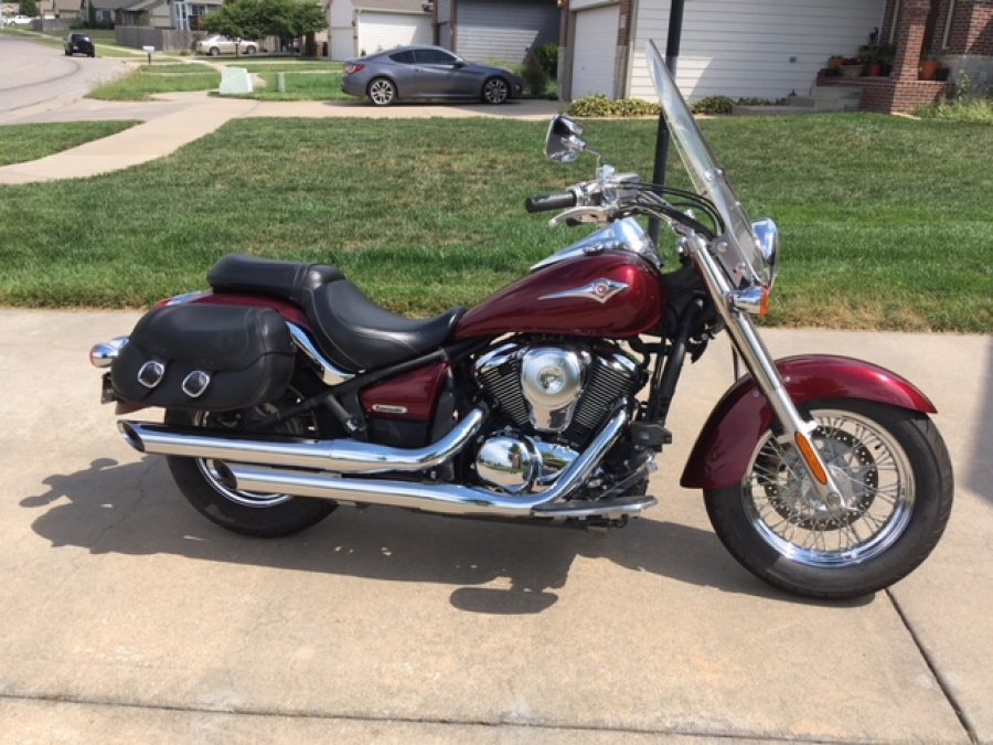 Like New, 2009 Kawasaki Vulcan 900 classic | Wichita Classifieds 67002 ...