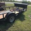 12' 2 axel trailer